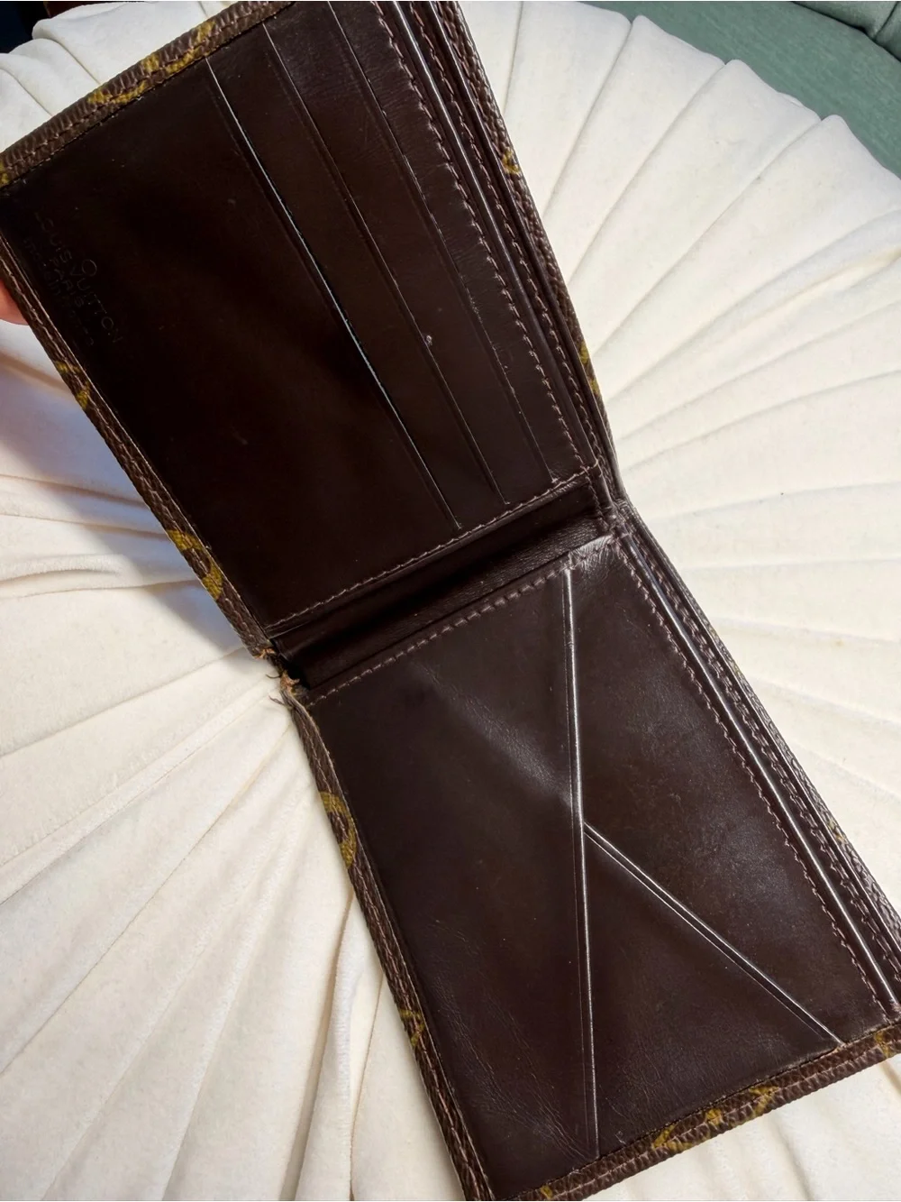 Louis Vuitton Vintage Monogram Canvas Card Holder Wallet